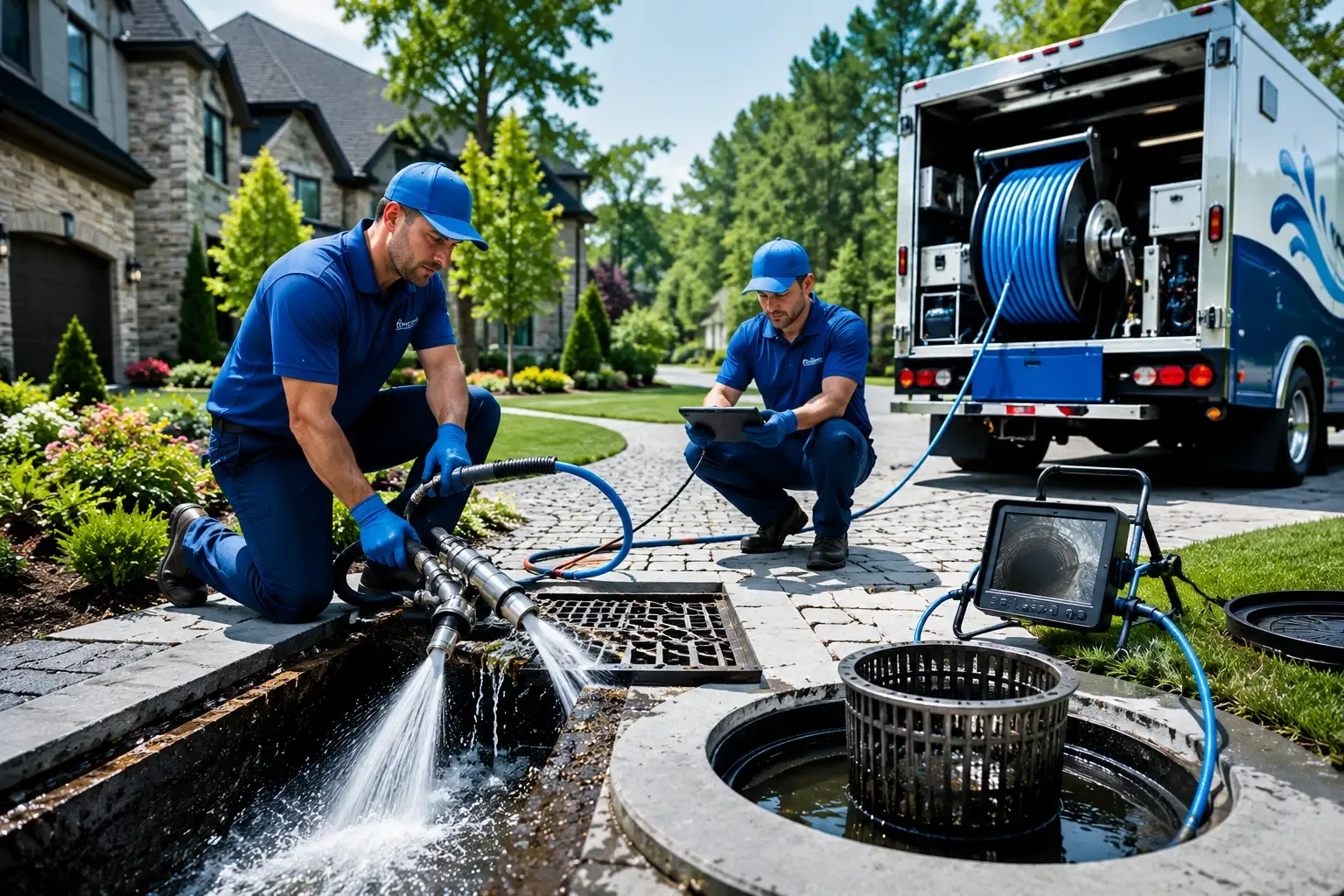 Local outdoor drain cleaning professionals in Lone Wolf, OK